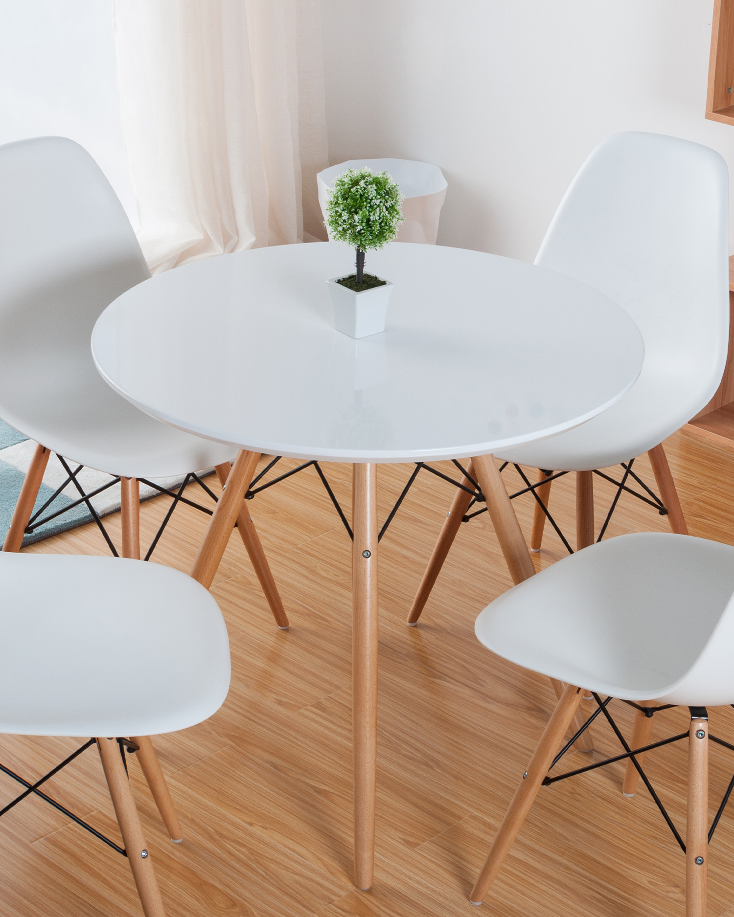 Nordycki okrągły stół jadalny Nordycki okrągły stół jadalny